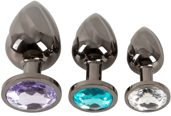 Metal Butt Plug Set